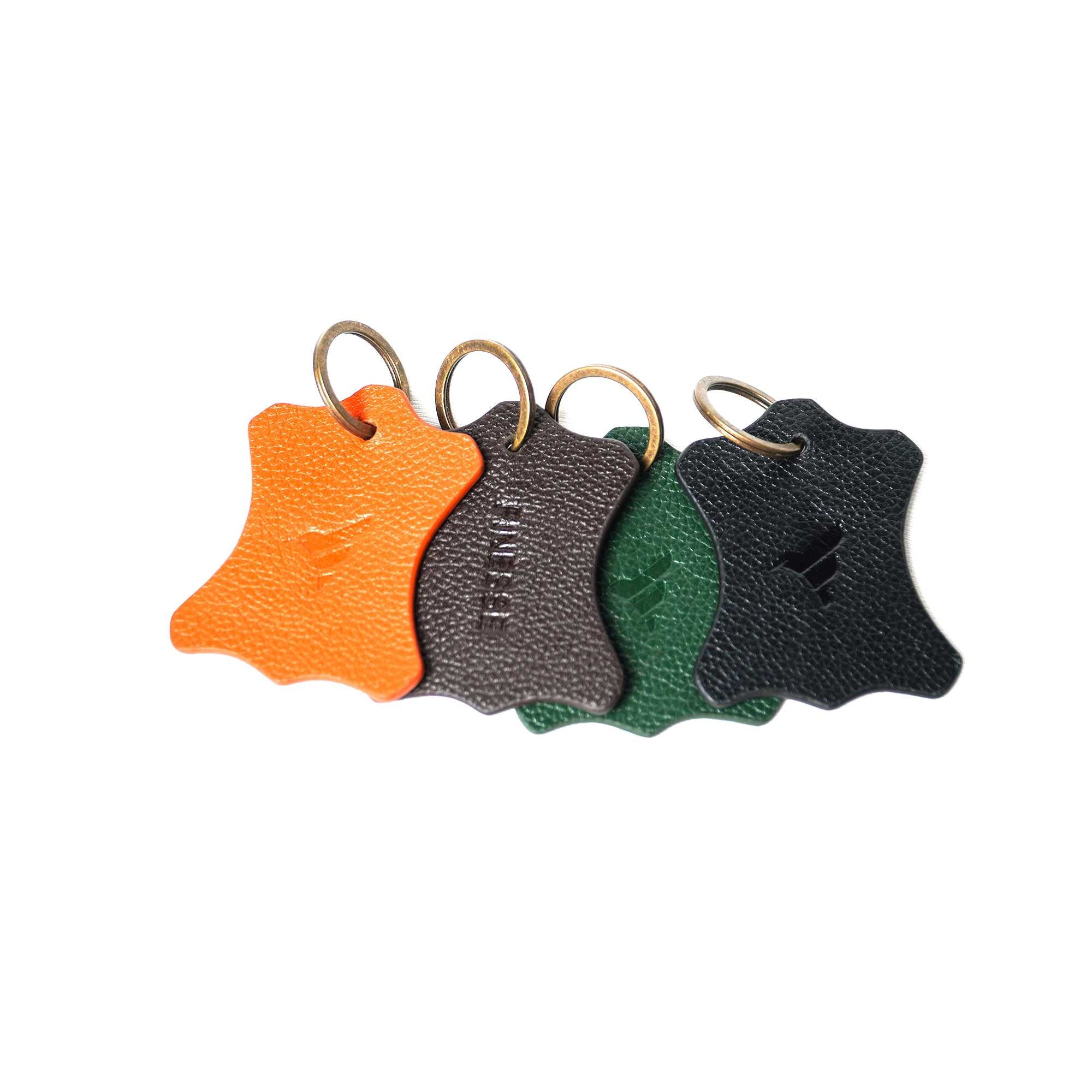 Finesse Minimal Bonded Leather Key Ring