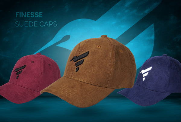Finesse Embroidered Suede Baseball Cap