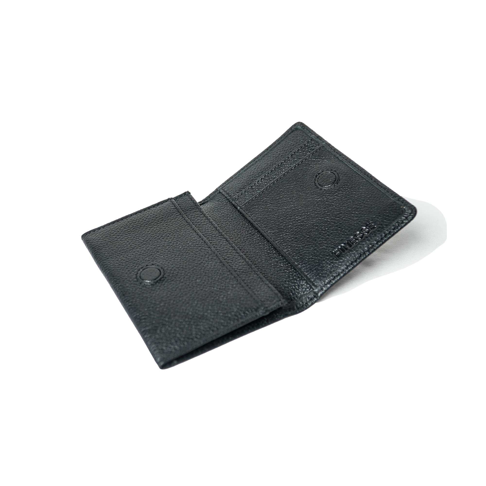 Finesse Twofold Mini Bonded Leather Wallet