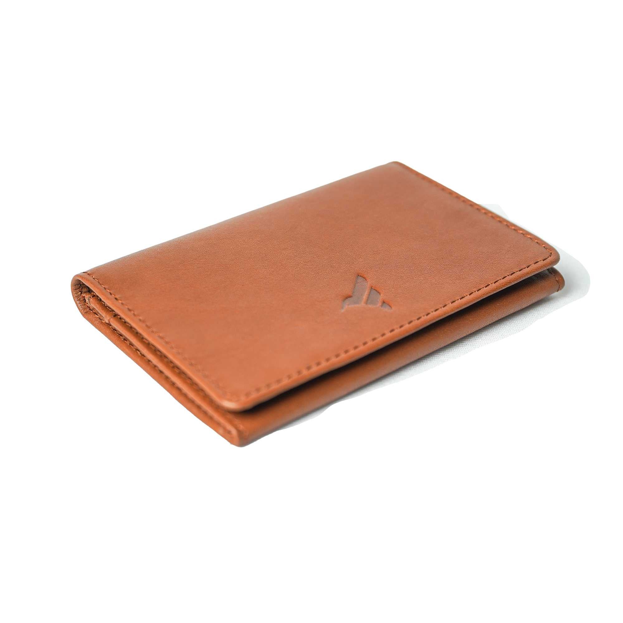 Finesse Twofold Mini Oxford Leather Wallet