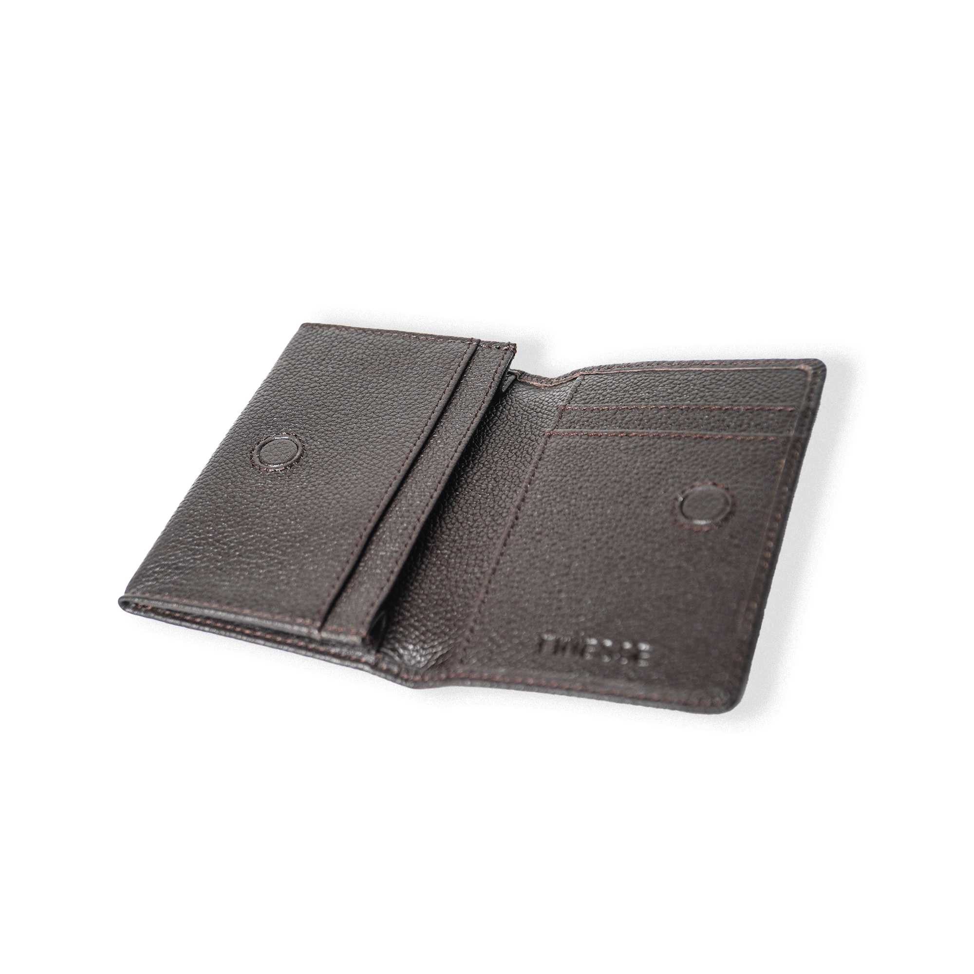 Finesse Twofold Mini Bonded Leather Wallet