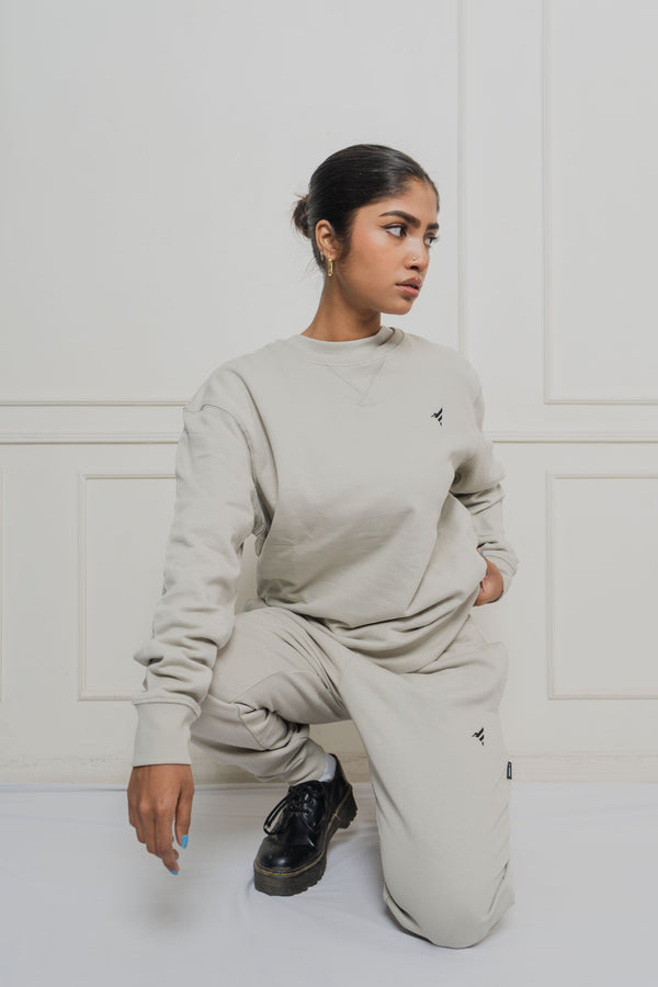 Finesse Premium Unisex Cross-Terry Sweatshirt