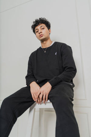 Finesse Premium Unisex Cross-Terry Sweatshirt