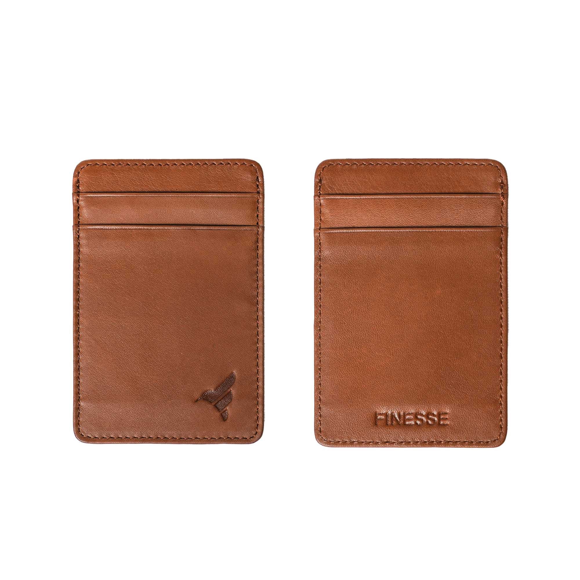 Finesse Oxford Leather Wallet Card Holder