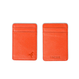 Finesse Bonded Leather Wallet Card Holder