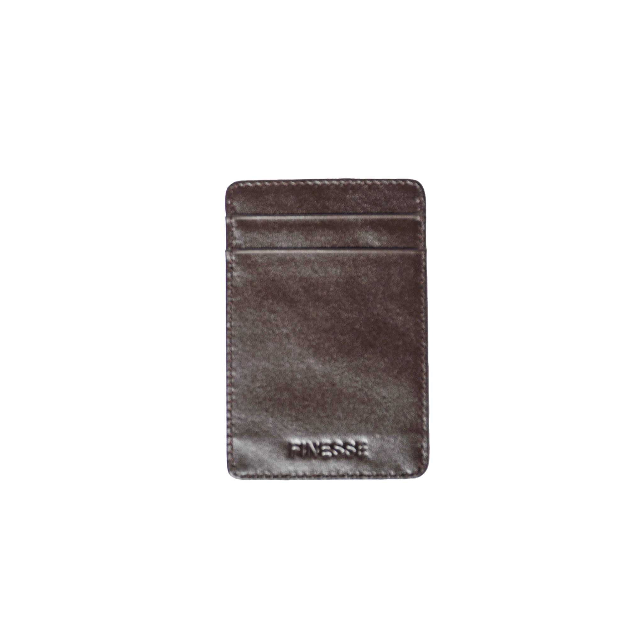 Finesse Oxford Leather Wallet Card Holder