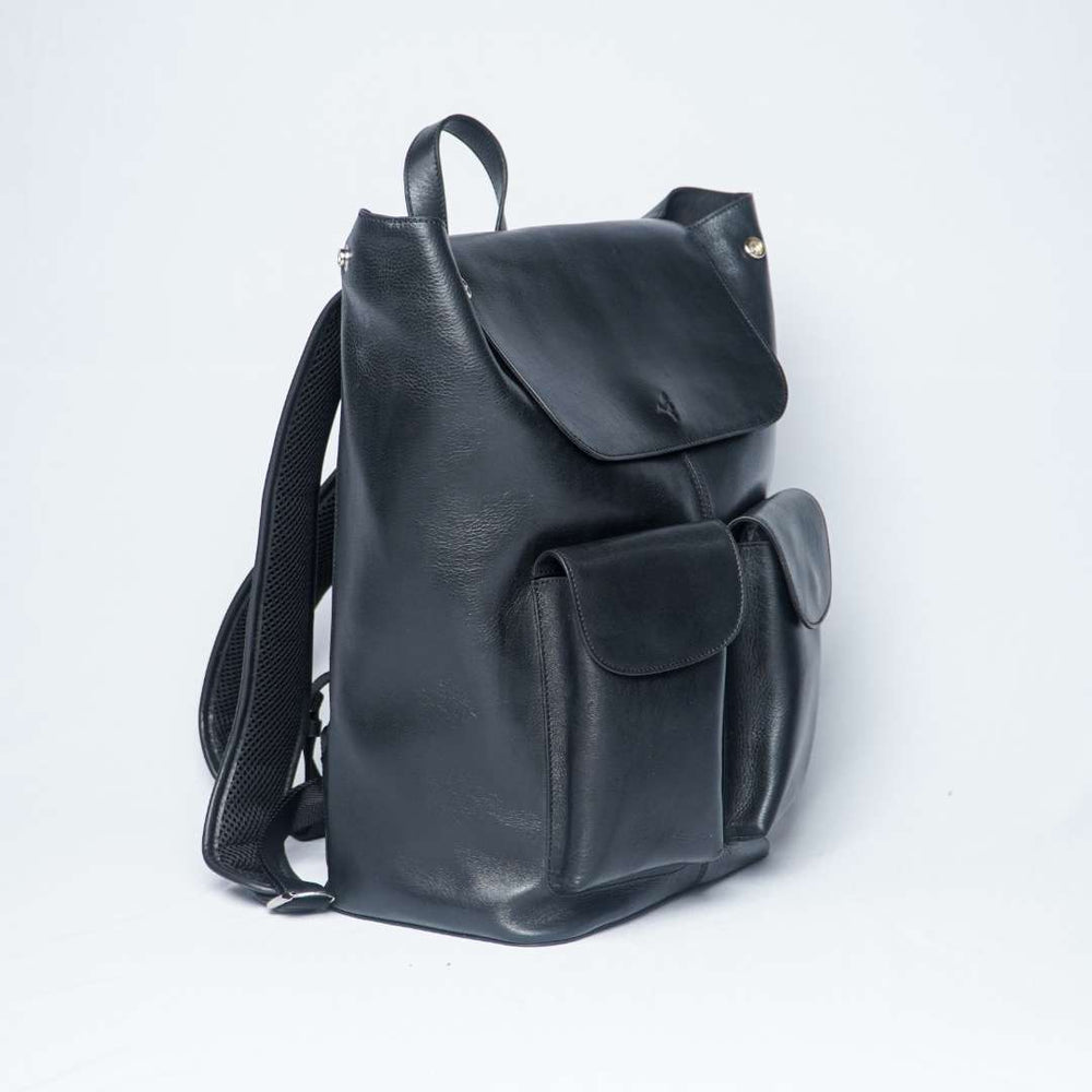 Finesse Leather "Nomad Flap" Travel Backpack