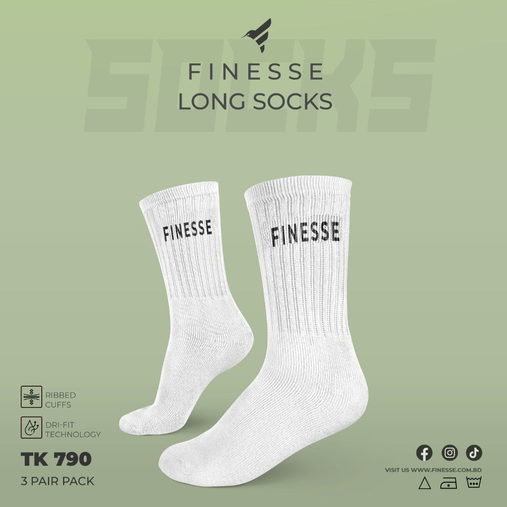 Finesse Everyday Plus Crew Socks (3 pair)