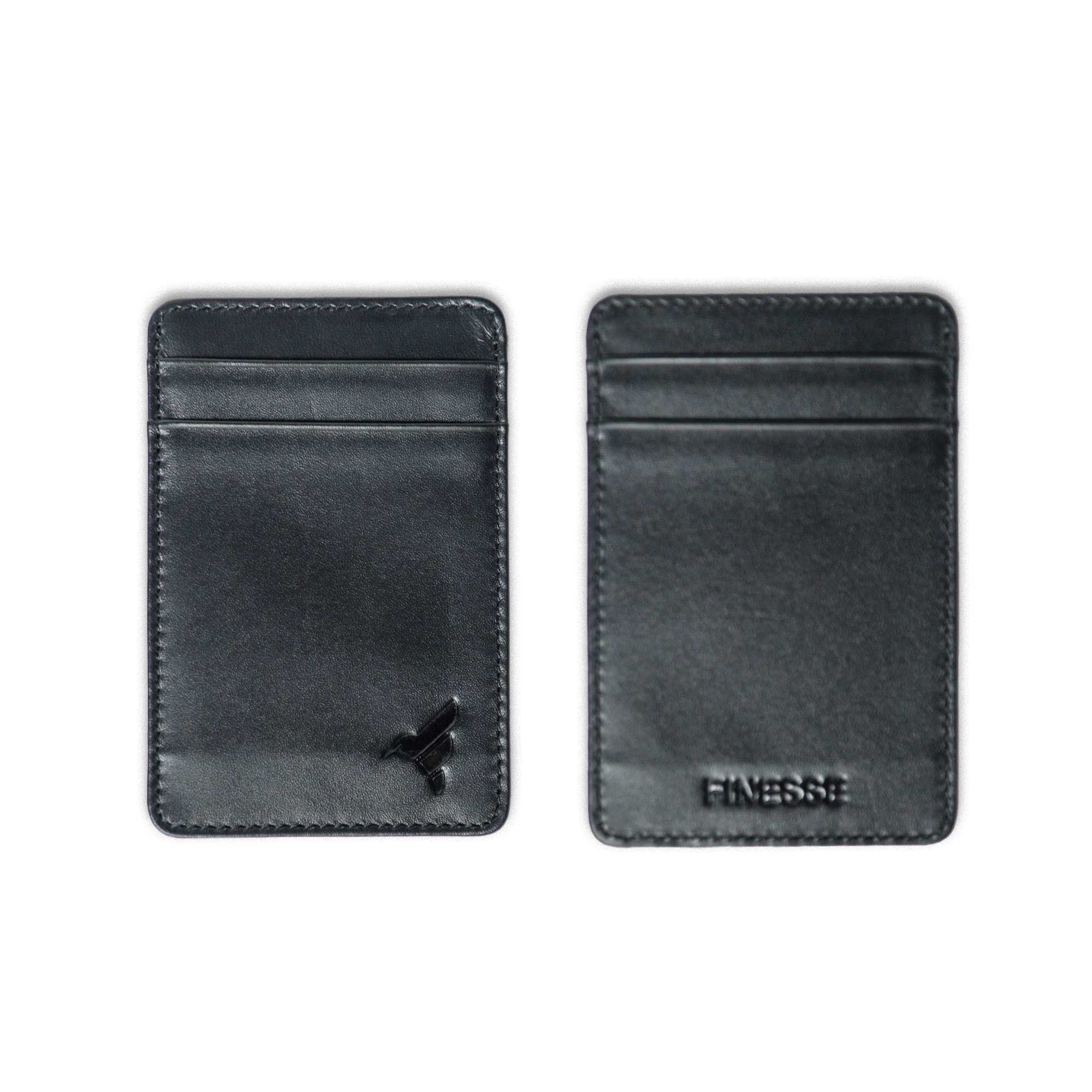 Finesse Oxford Leather Wallet Card Holder