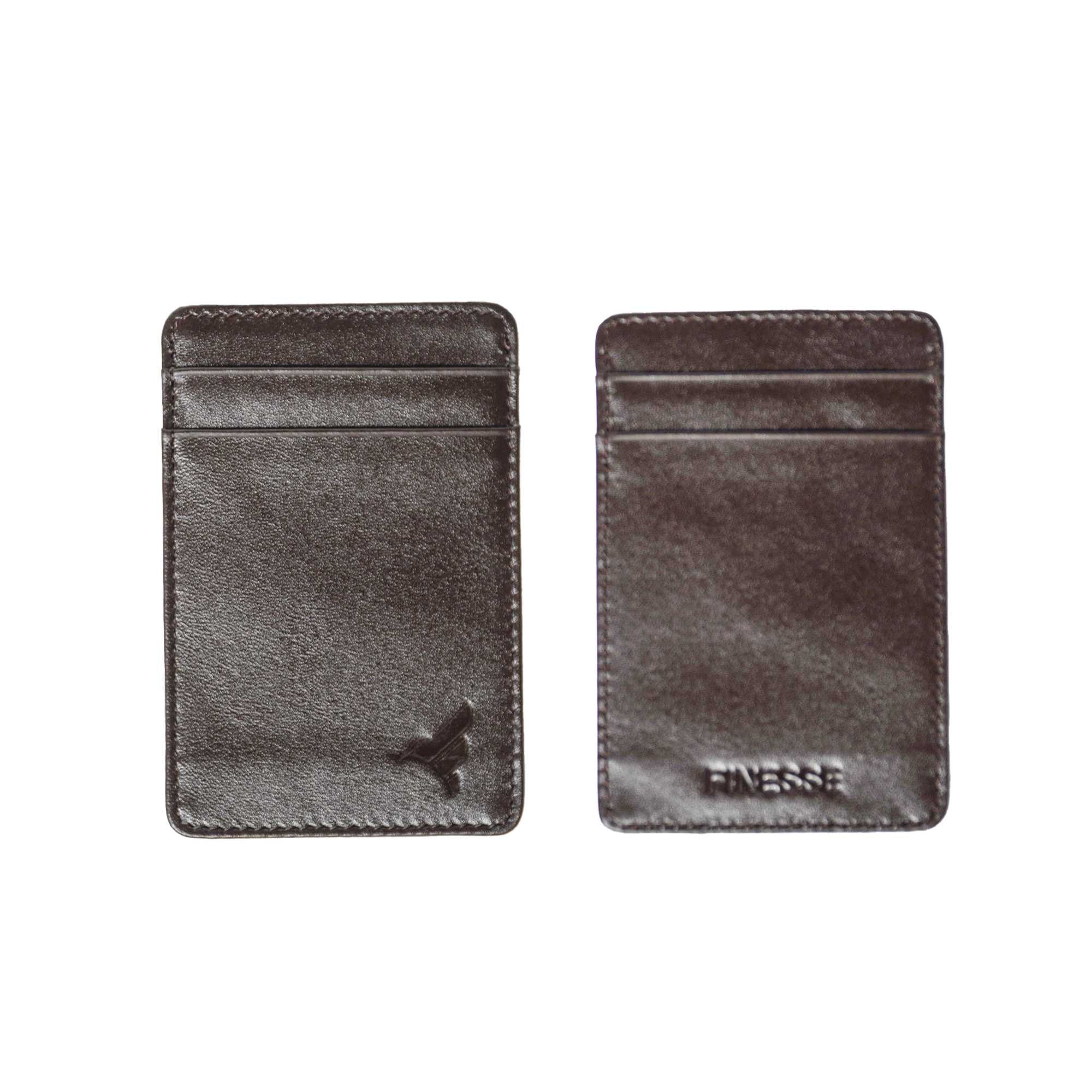 Finesse Oxford Leather Wallet Card Holder